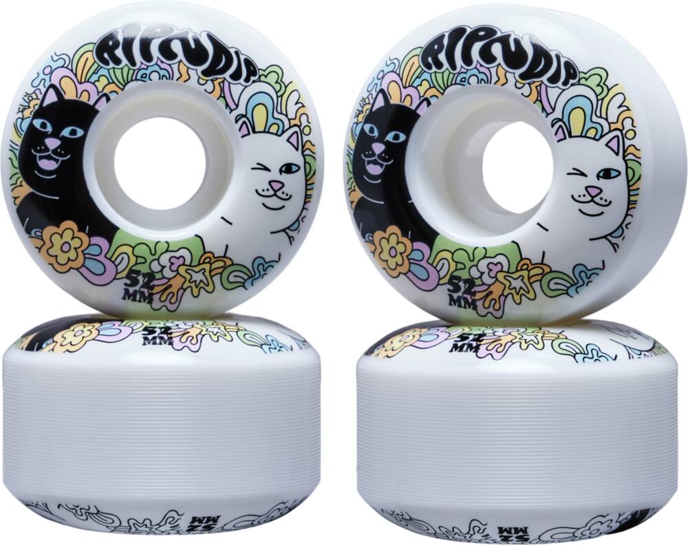 Rip N Dip Flower Child Skateboard Wheels - 52mm