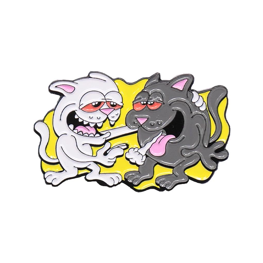 Rip N Dip Hash Bros Pin - Multicolour - Aylesbury Skateboards UK