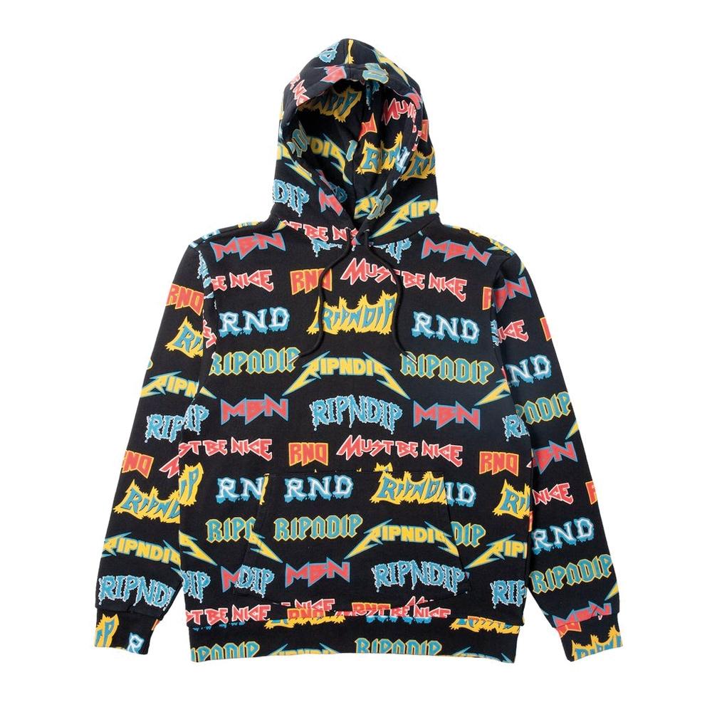 Rip N Dip Rock N Nerm Hoodie - Black - Aylesbury Skateboards UK