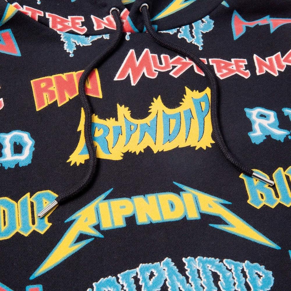 Rip N Dip Rock N Nerm Hoodie - Black - Aylesbury Skateboards UK