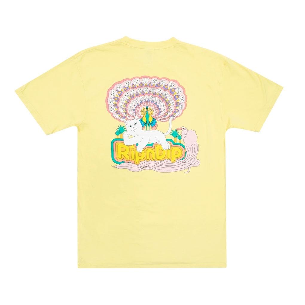 Rip N Dip Tropic Paradise T-Shirt - Banana - Aylesbury Skateboards UK