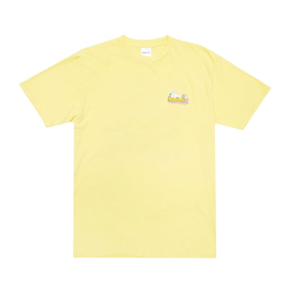 Rip N Dip Tropic Paradise T-Shirt - Banana - Aylesbury Skateboards UK