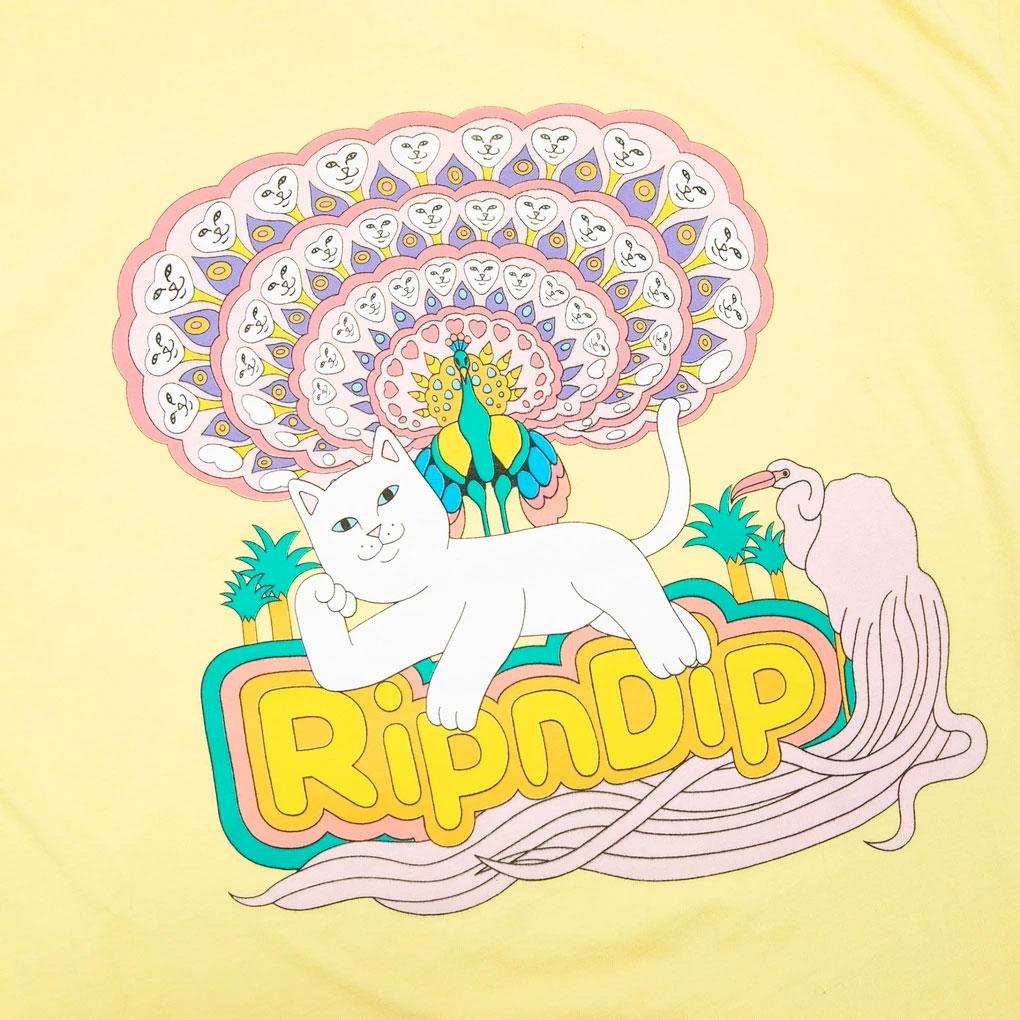 Rip N Dip Tropic Paradise T-Shirt - Banana - Aylesbury Skateboards UK