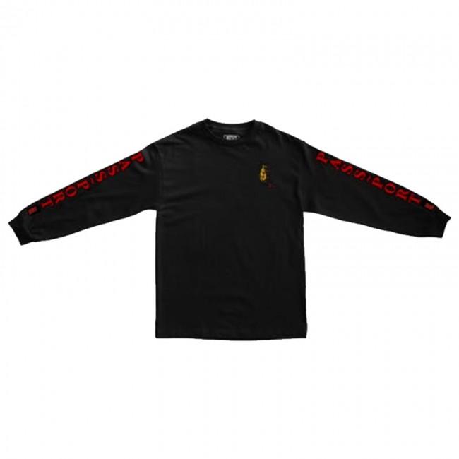 Passport Roach Cans Long Sleeve T-Shirt - Black - Aylesbury Skateboards UK