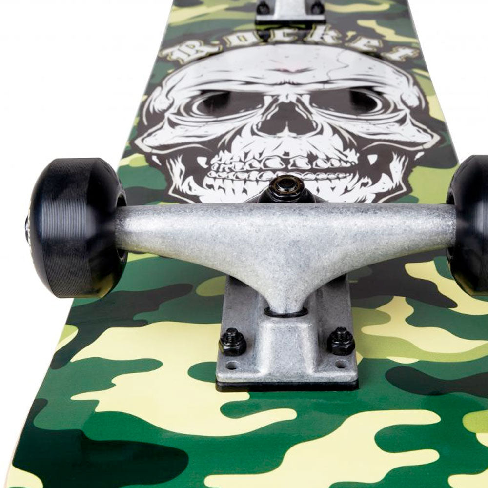 Rocket Combat Skull Complete Skateboard - 7.75"