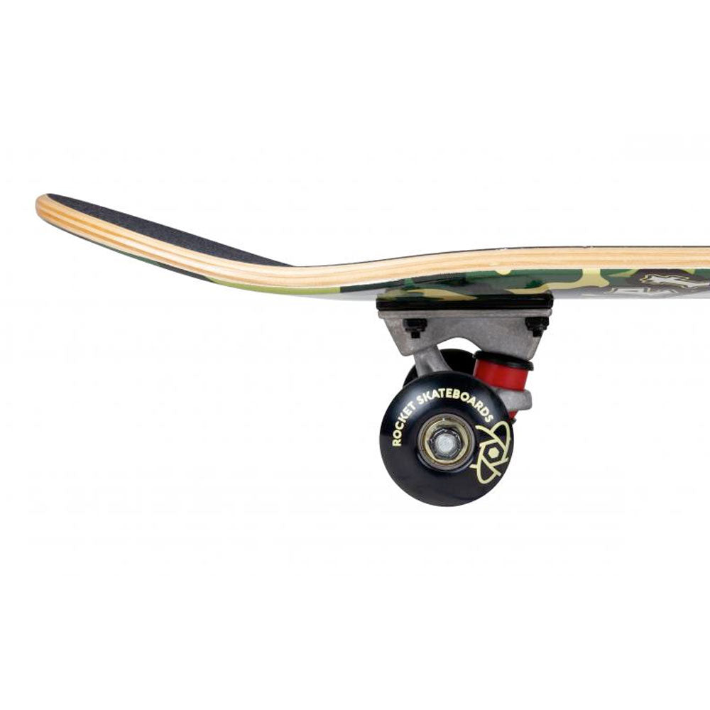 Rocket Combat Skull Complete Skateboard - 7.75"