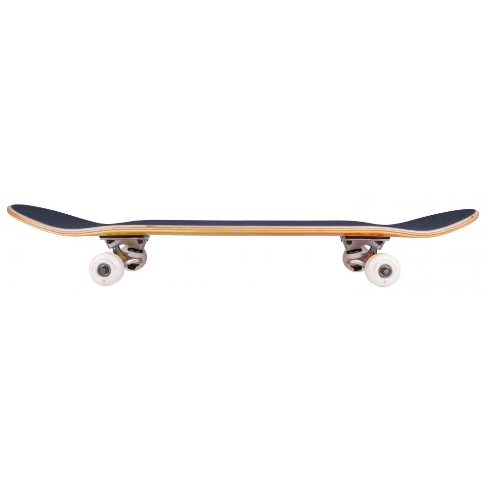 Rocket Double Dipped Complete Skateboard - 8" Yellow/Orange