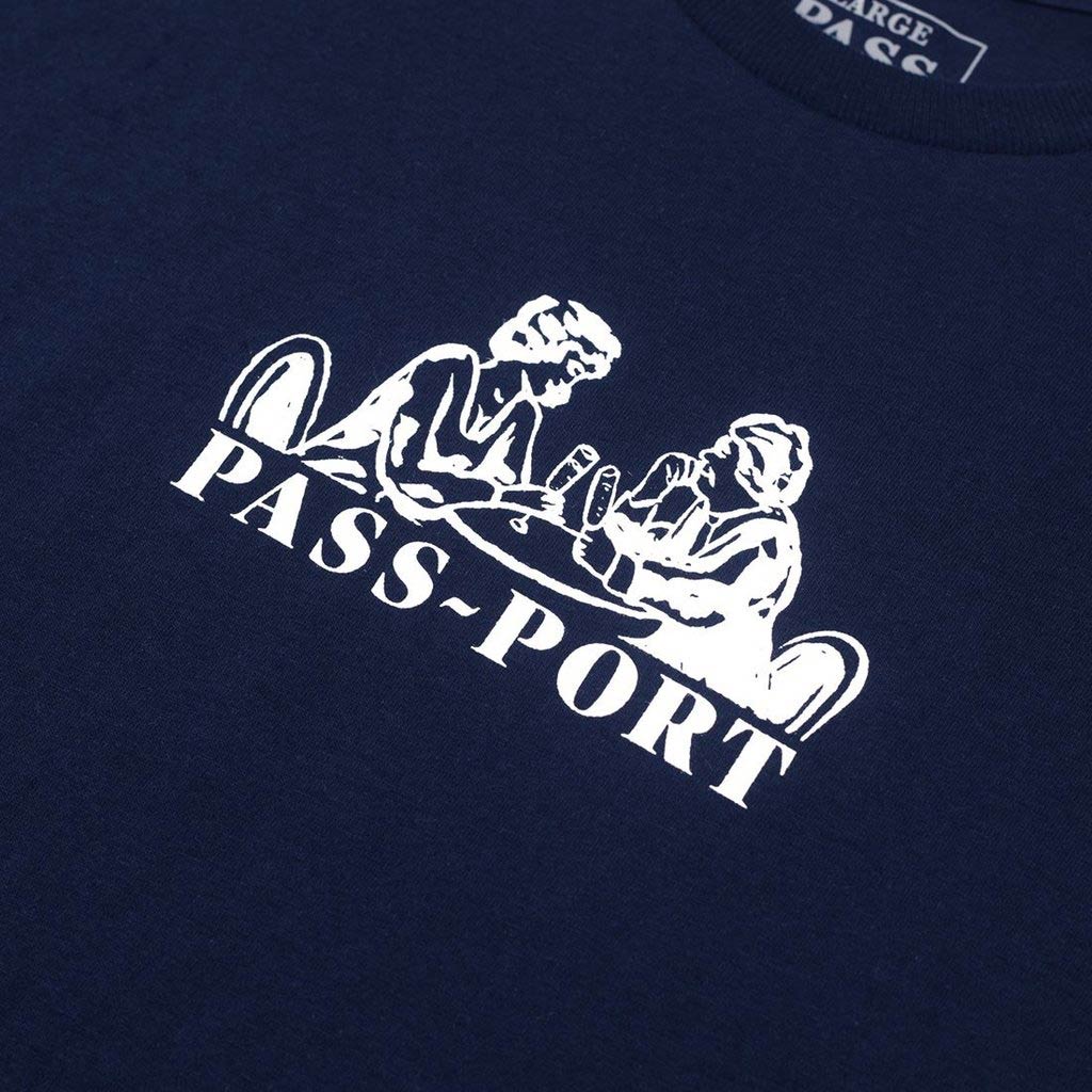 Pass~Port Romantics T-Shirt - Navy - Aylesbury Skateboards UK