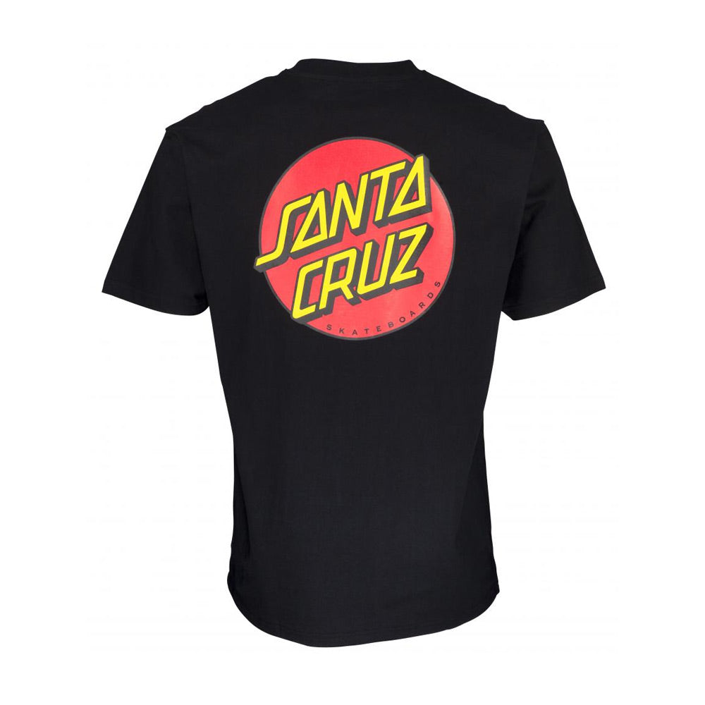 Santa Cruz Classic Dot T-Shirt - Black