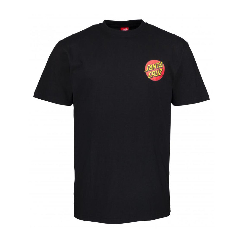 Santa Cruz Classic Dot T-Shirt - Black