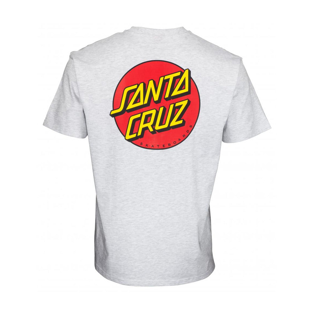 Santa Cruz Classic Dot T-Shirt - Athletic Heather