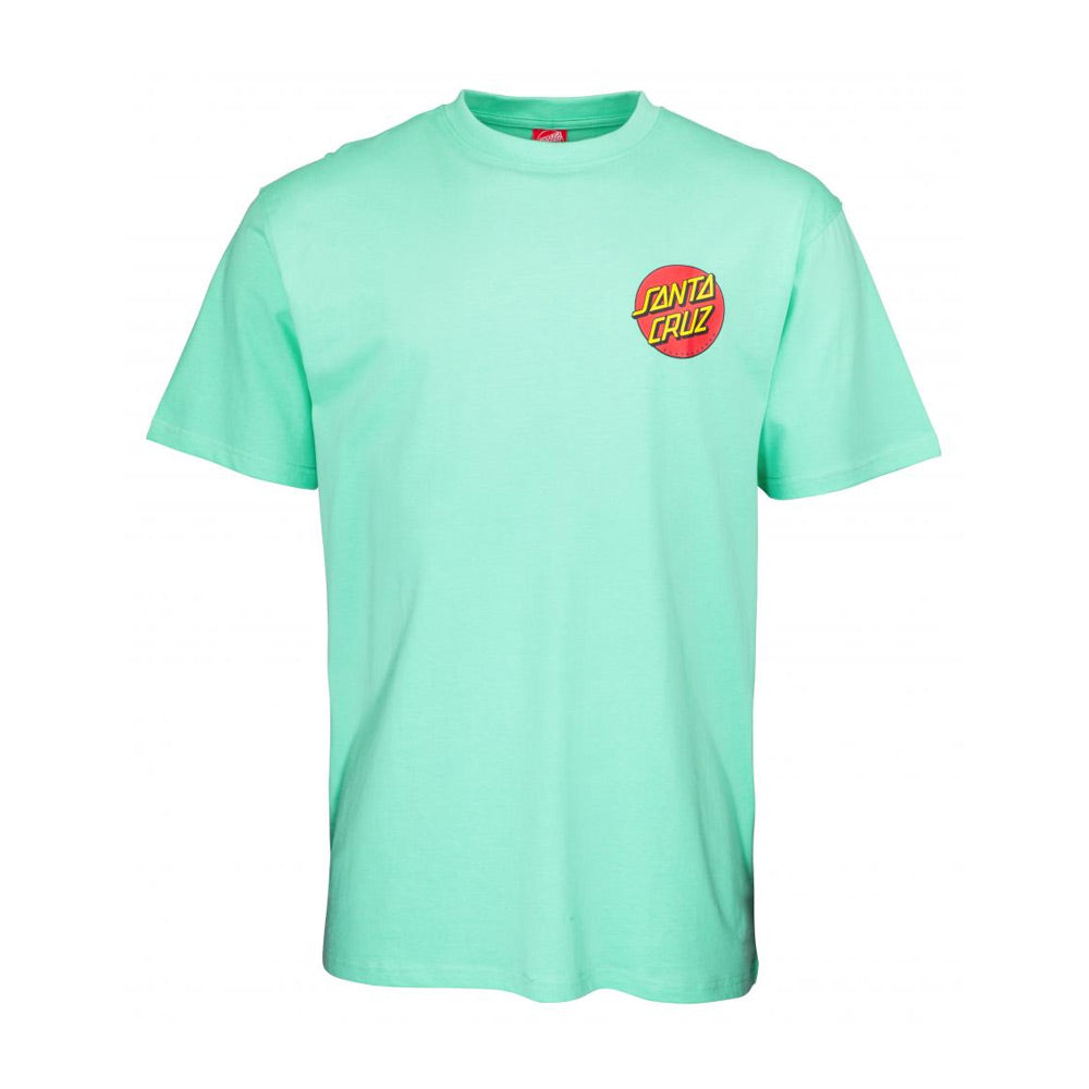 Santa Cruz Classic Dot T-Shirt - Jade Green