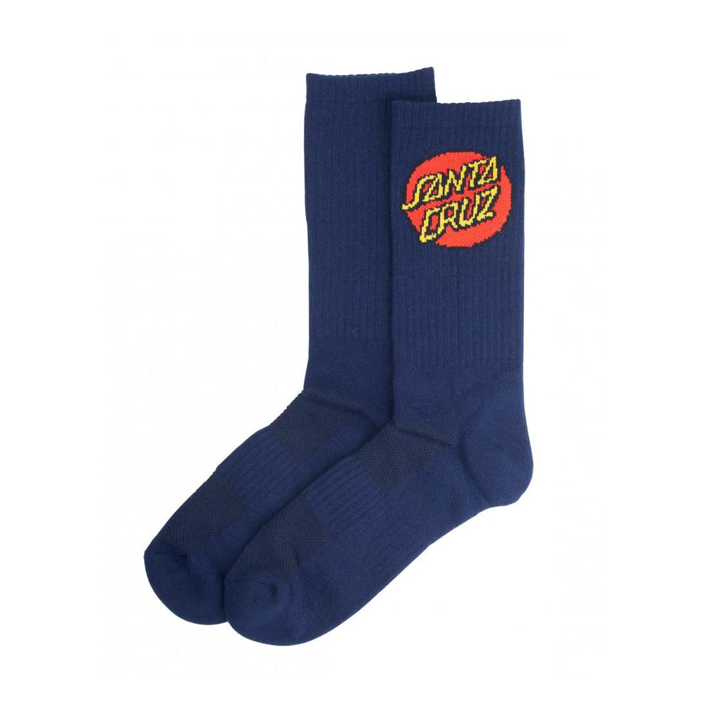 Santa Cruz Dot Socks - Dark Navy