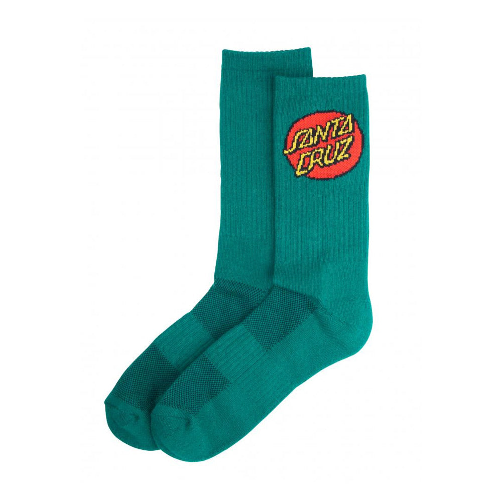 Santa Cruz Dot Socks - Evergreen