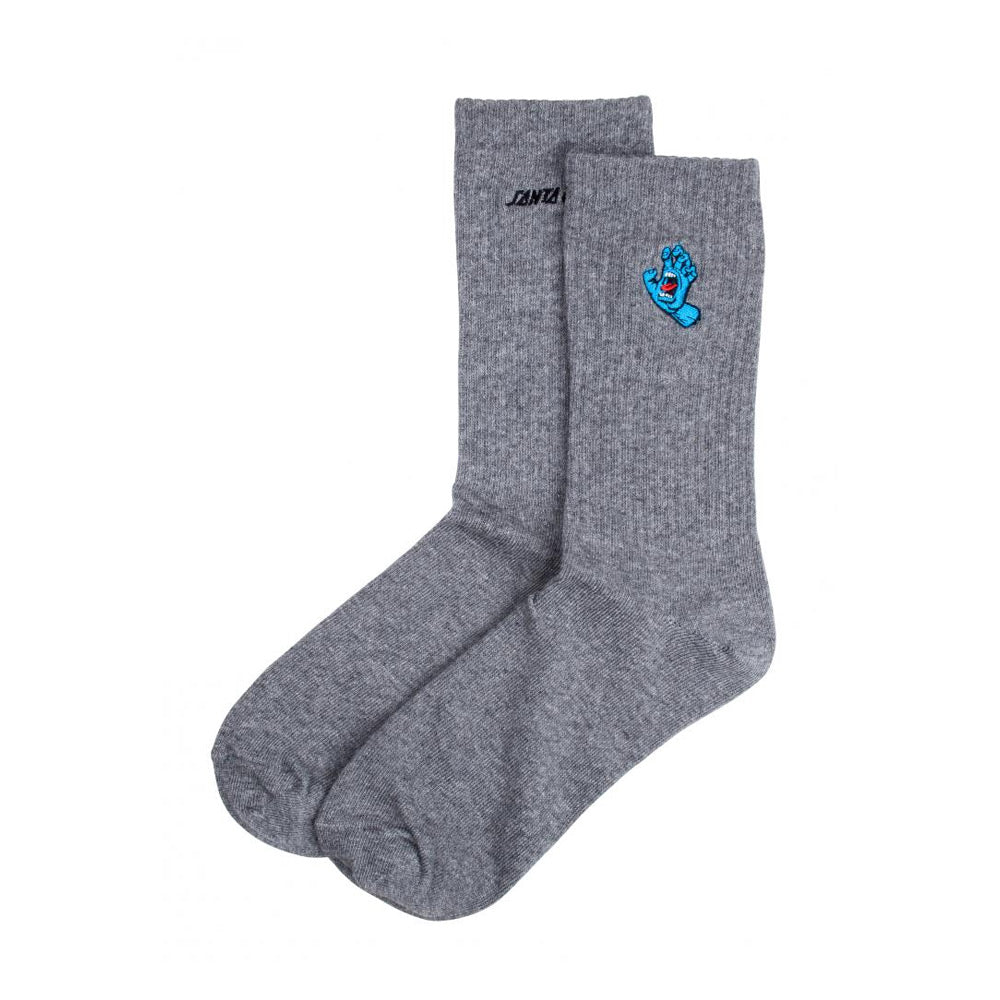 Santa Cruz Screaming Mini Hand Socks - Athletic Heather