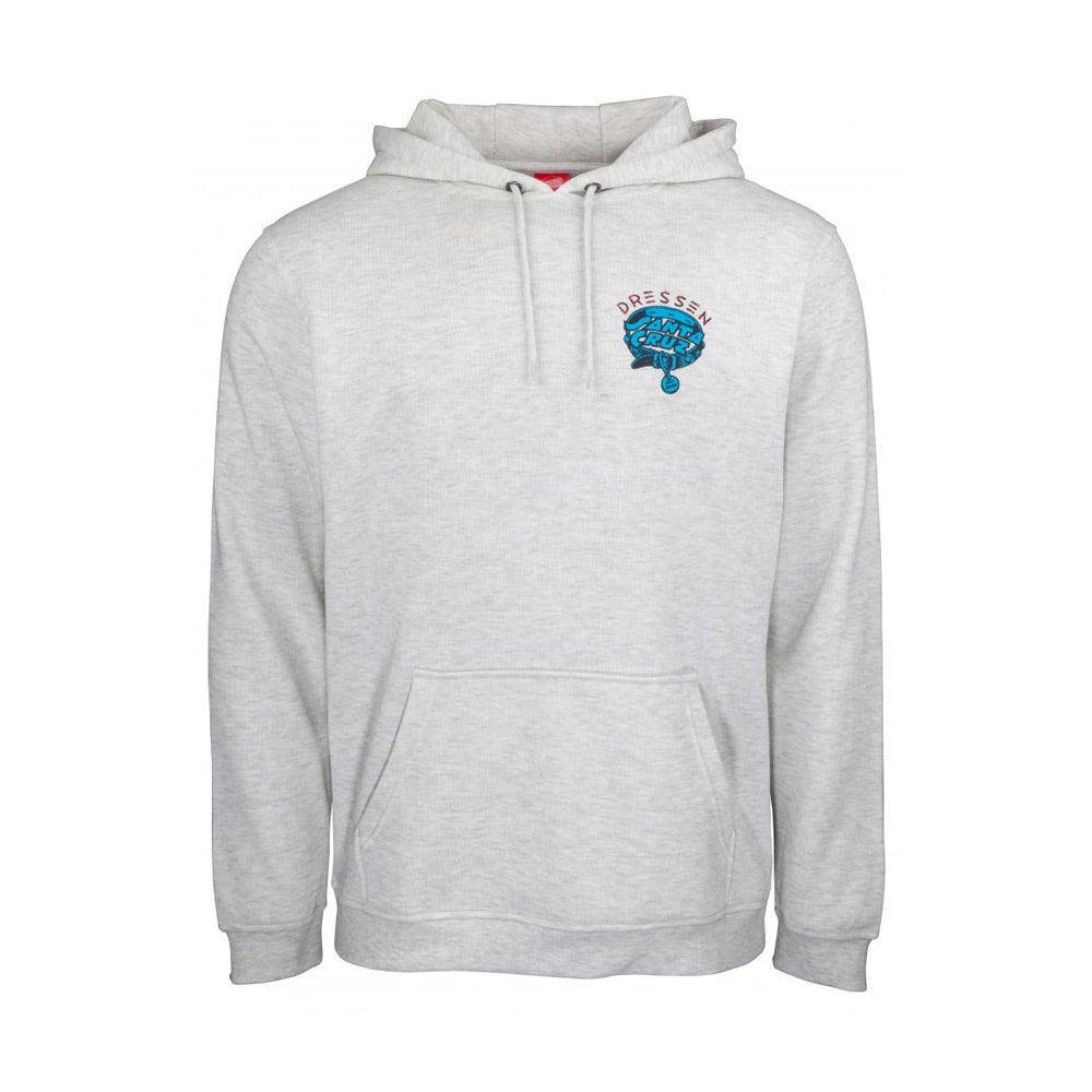 Santa Cruz Dressen Pup Dot Hoodie - Athletic grey