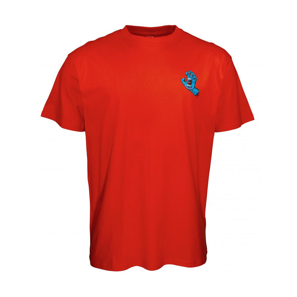 Santa Cruz Screaming Hand T-Shirt - Flame Red