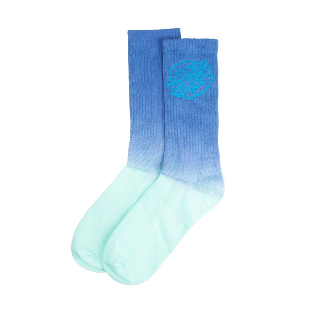Santa Cruz Universal Dot Socks - Blue/Green