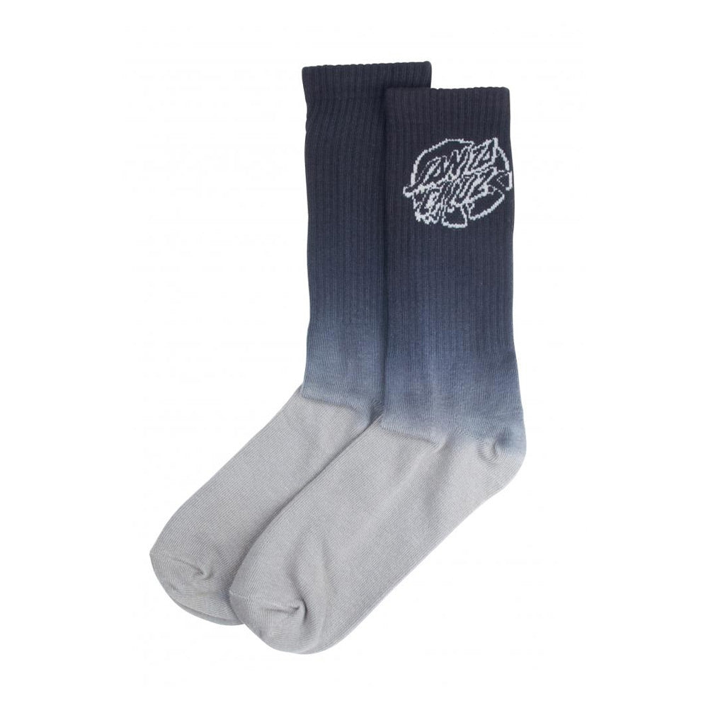Santa Cruz Universal Dot Socks - Black/Grey
