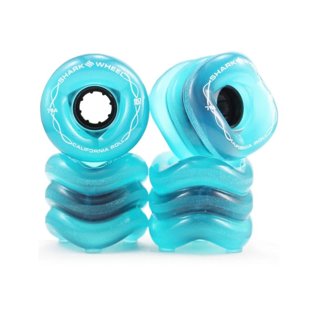 Undercarridge KIT Shark Wheels Pro Series Truck, Bearings &amp; DNA Wheel Set - 60mm, 78a Transparent Blue - Aylesbury Skateboards UK