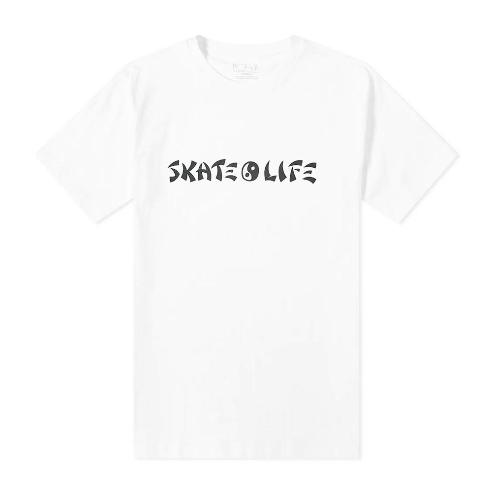 Polar Skate Co. Skatelife T-Shirt - White - Aylesbury Skateboards UK