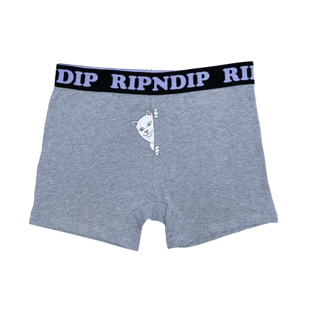 Rip N Dip Peek A Nermal Boxers - Heather Grey