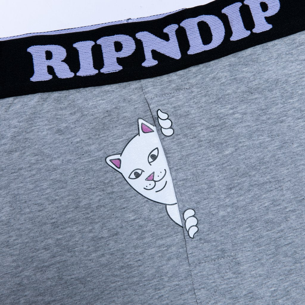 Rip N Dip Peek A Nermal Boxers - Heather Grey