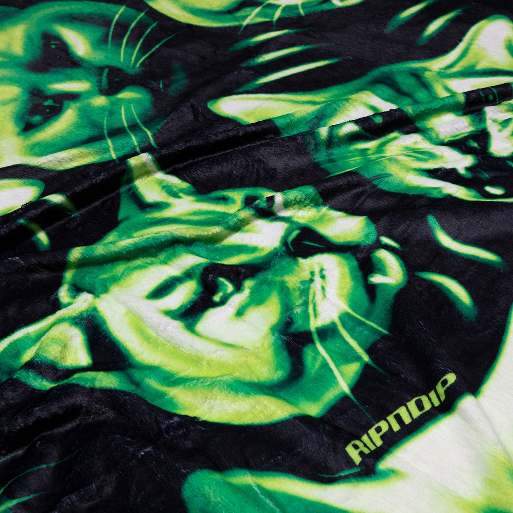 Rip N Dip Neon Nerm Blanket - Green/Black