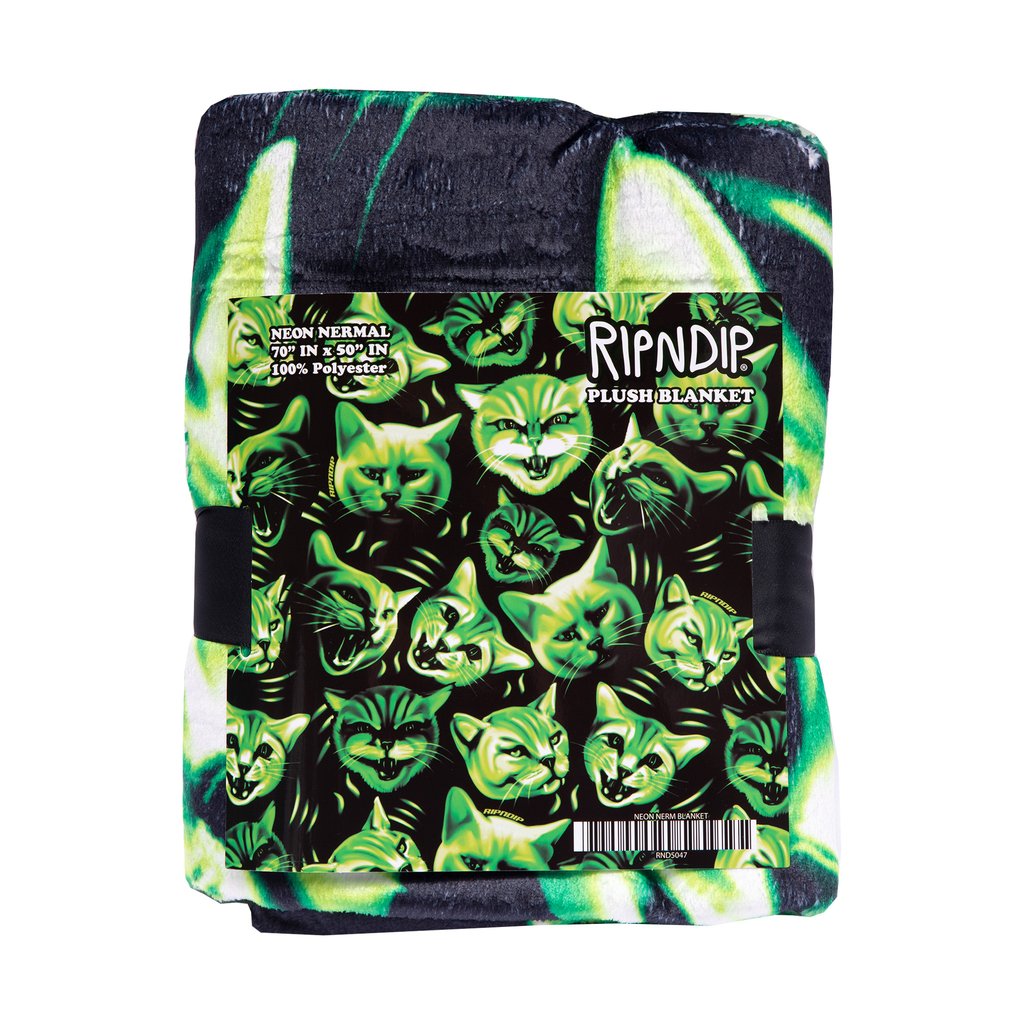 Rip N Dip Neon Nerm Blanket - Green/Black
