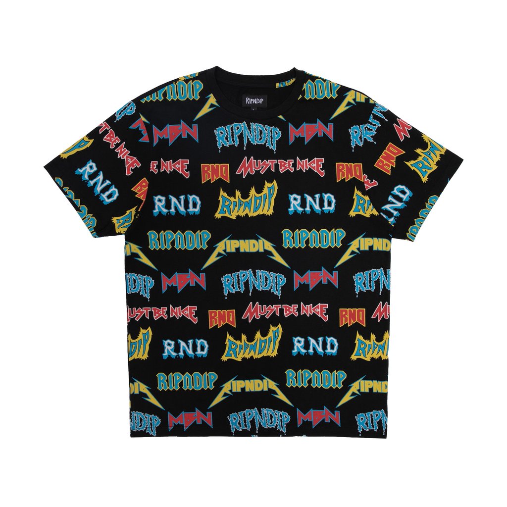 Rip N Dip Rock &amp; Nerm T-Shirt - Black