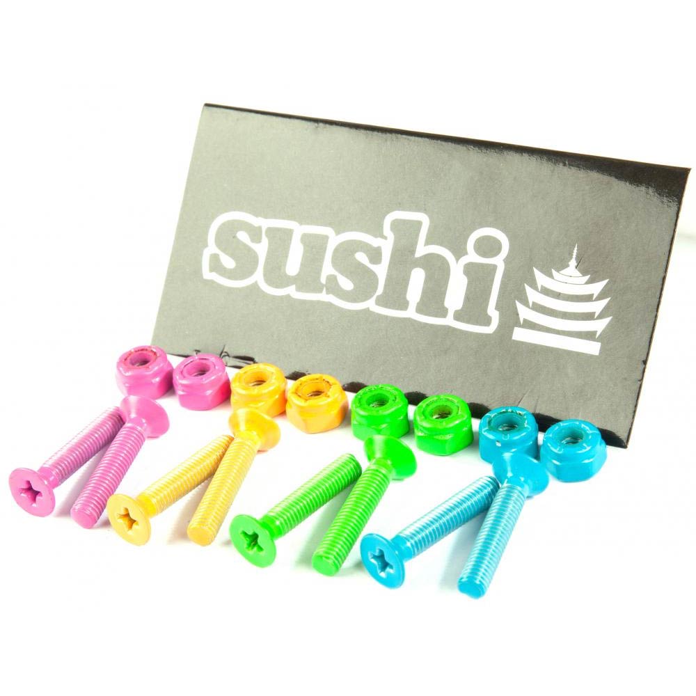 Sushi Coloured Phillips Bolts - 1"