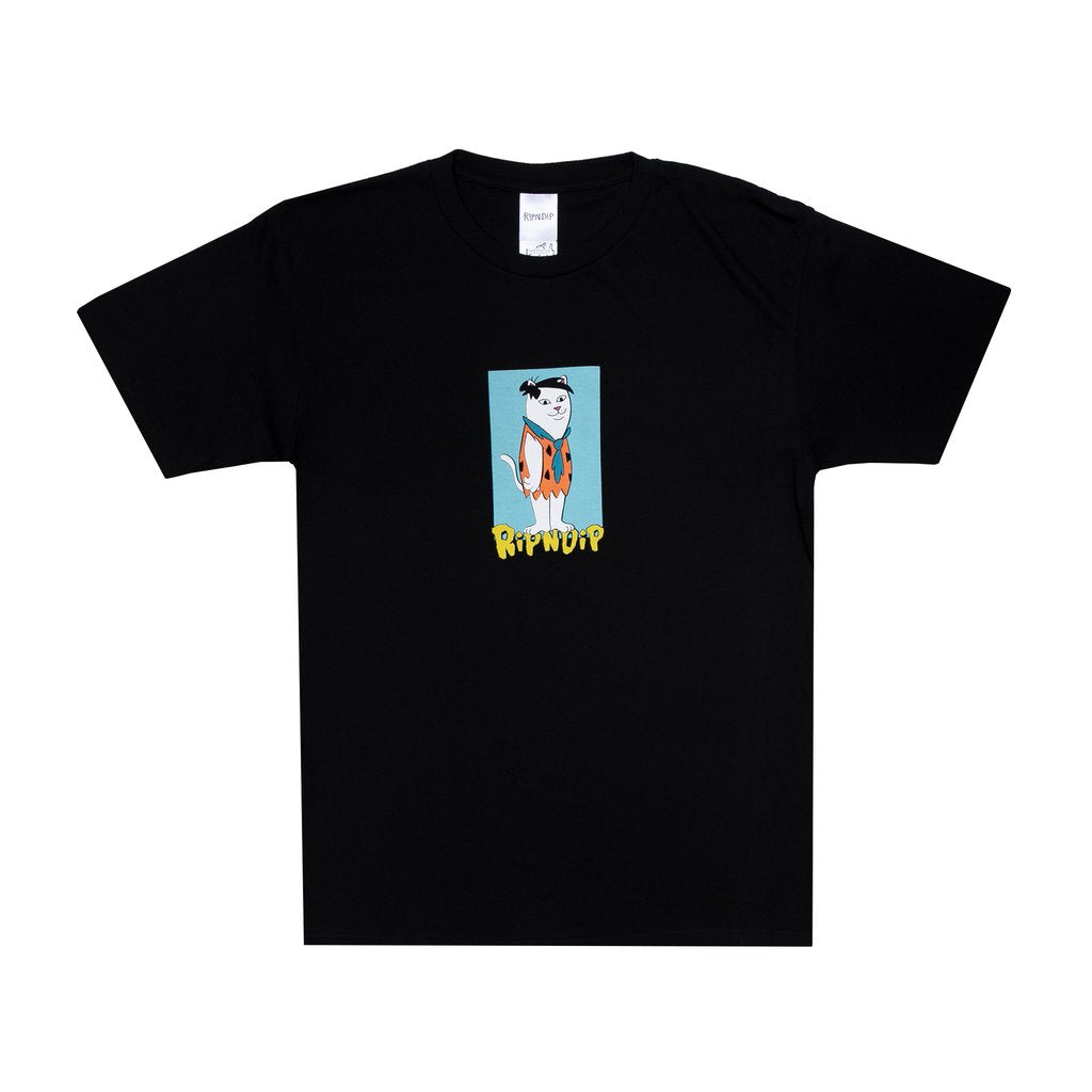 Rip N Dip Bedrock T-Shirt - Black
