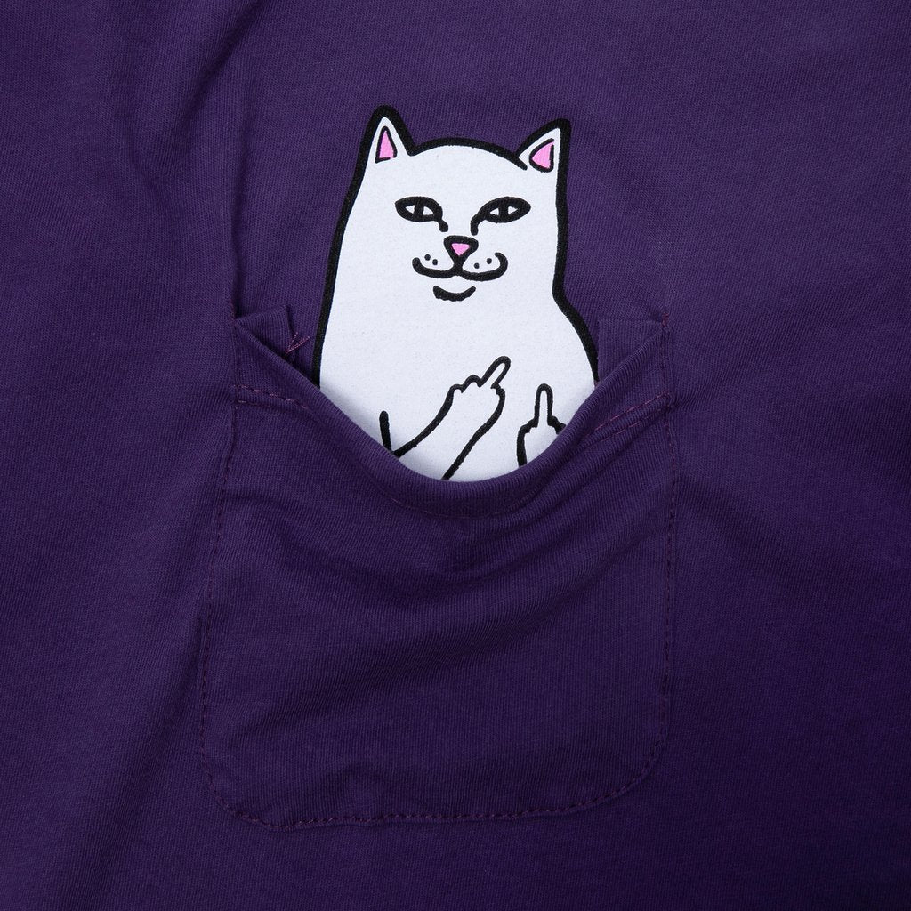 Rip N Dip Lord Nermal Pocket T-Shirt - Purple