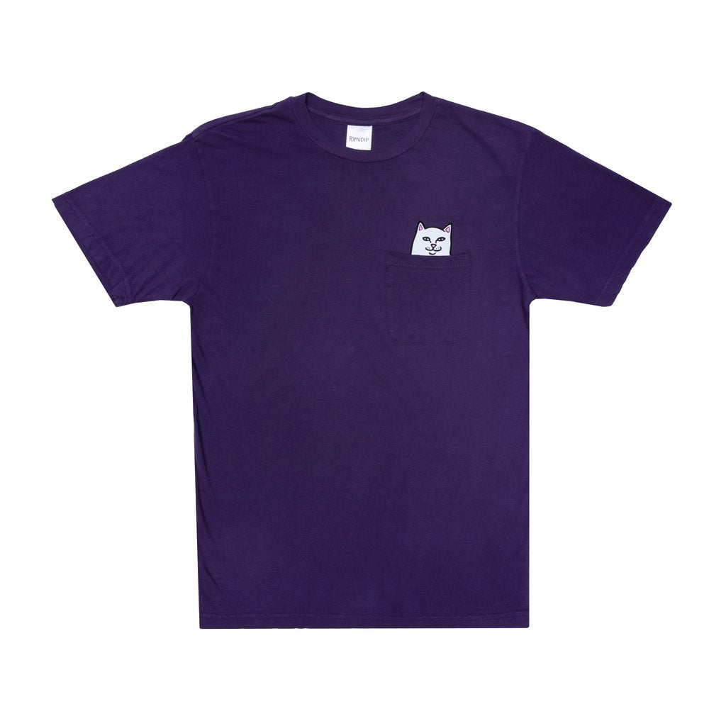 Rip N Dip Lord Nermal Pocket T-Shirt - Purple