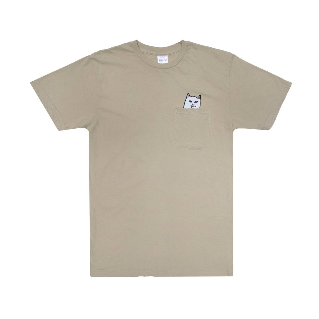 Rip N Dip Lord Nermal Pocket T-Shirt - Tan