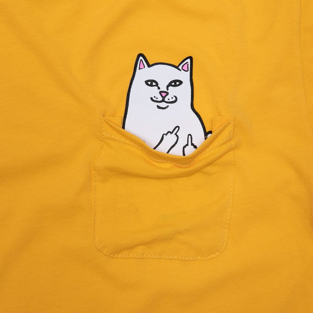 Rip N Dip Lord Nermal Pocket T-Shirt - Gold