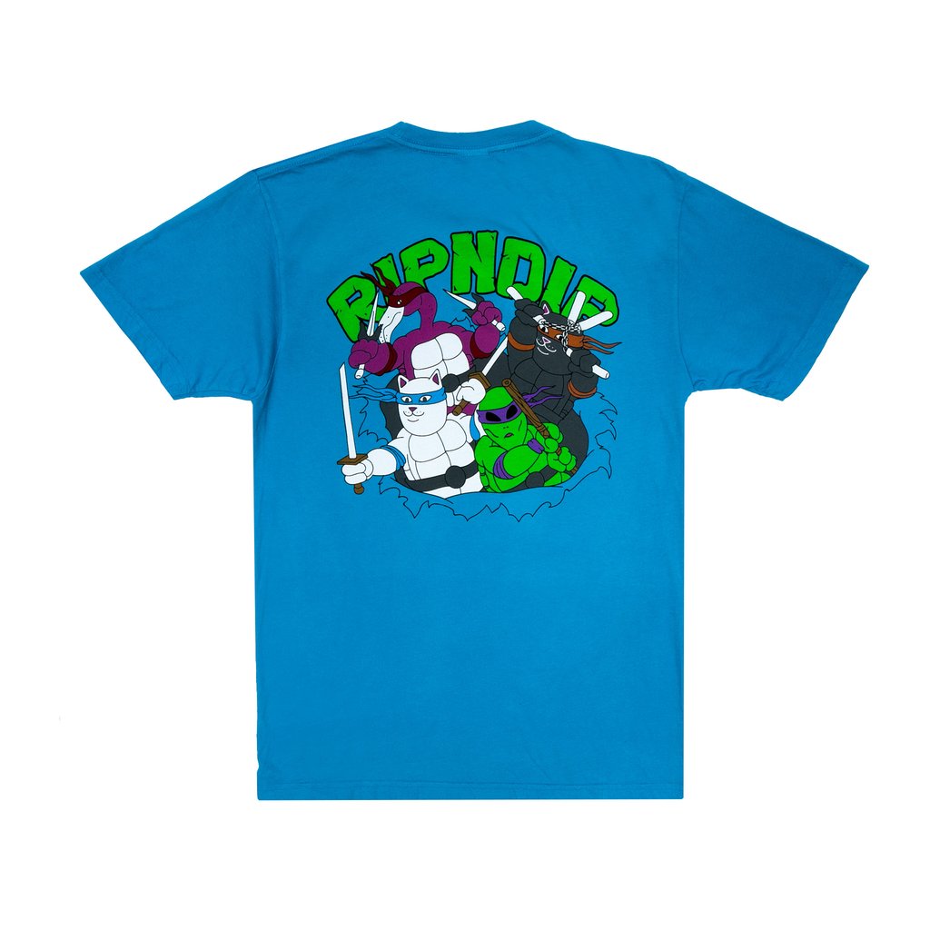 Rip N Dip Teenage Mutant T-Shirt - Blue