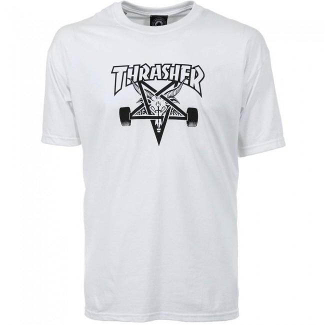 Thrasher Skategoat T-Shirt - White - Aylesbury Skateboards UK
