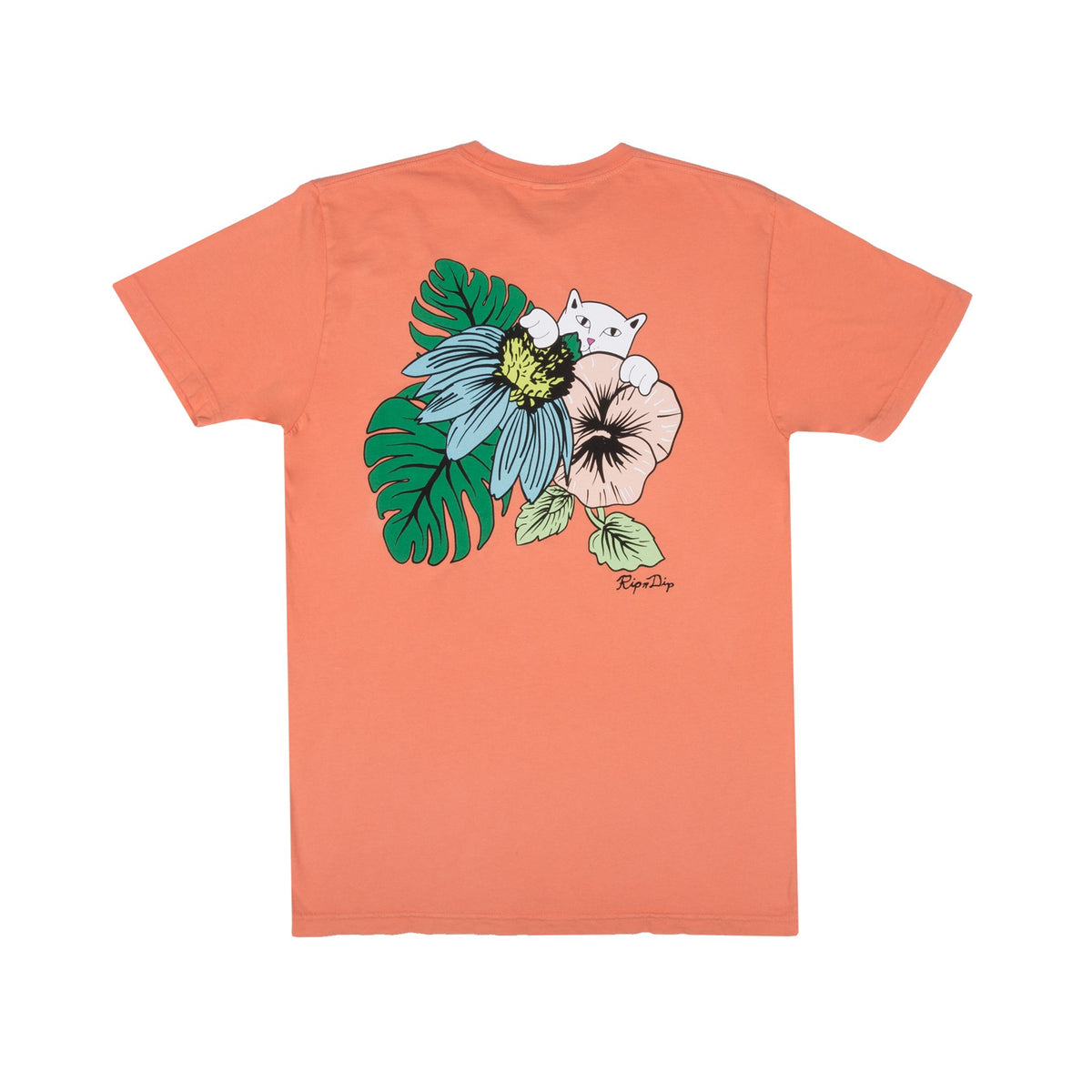 Rip N Dip Tropicalia T-Shirt (Salmon) - Aylesbury Skateboards UK