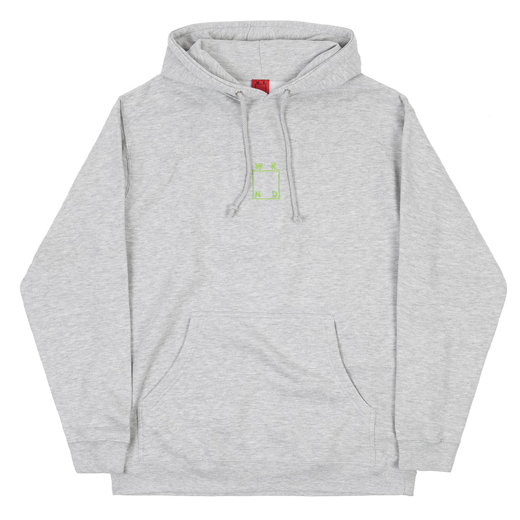 WKND Embroidered Logo Hoodie - Heather Grey