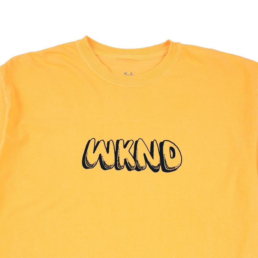 WKND Shut Up T-Shirt - Squash - Aylesbury Skateboards UK