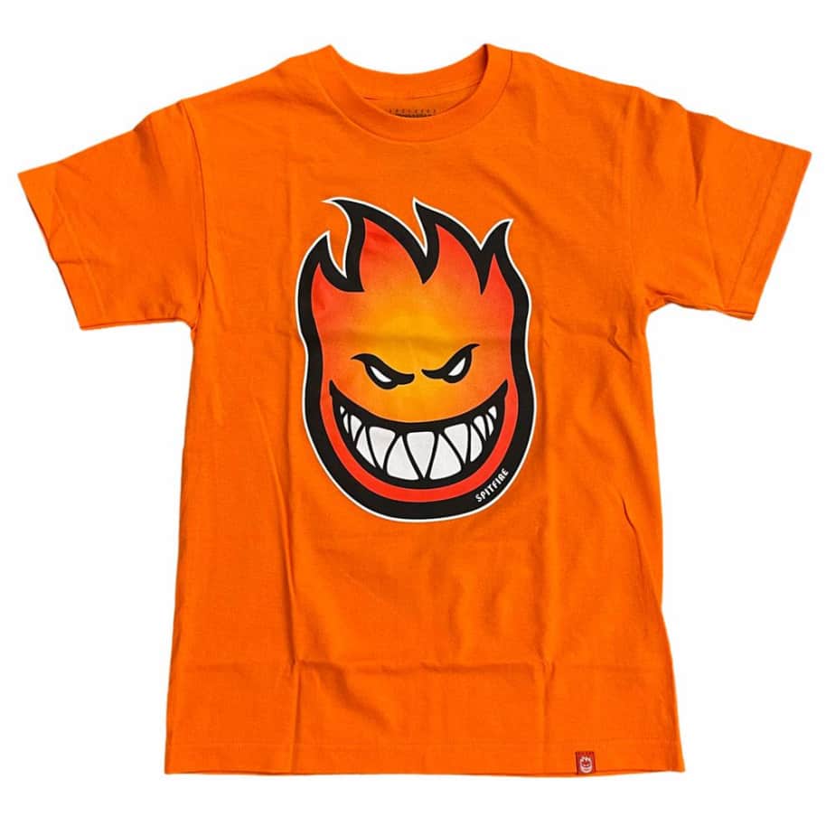 Spitfire Bighead Fill T-Shirt - Orange